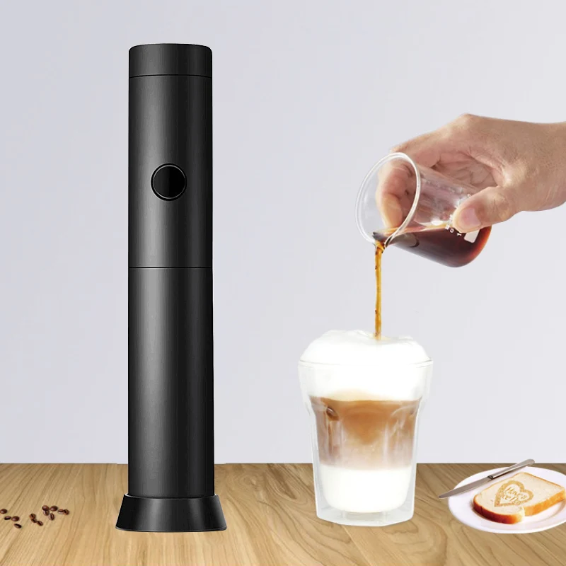 Rechargeable Hand Held Automatic Stainless Steel Foamer espumador de leche Handheld Mixer Coffee Beater Electric Milk Frother