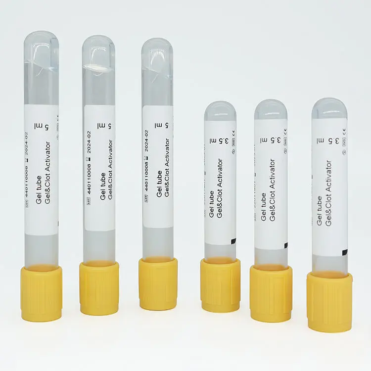 High Quality Medical Disposable Vaccum Glass/Plastic EDTA Vacutainer Blood Collection Tube edta tube