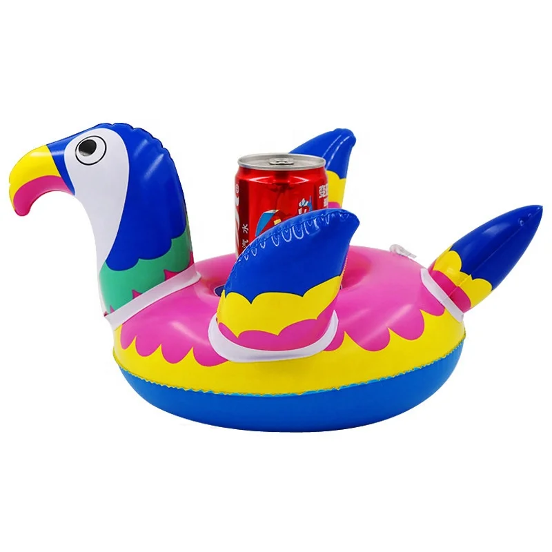 Factory sale Inflatable Pool Drink Holder Floats Inflatable Cup Holder for Summer Pool Party Kids Bath Toys