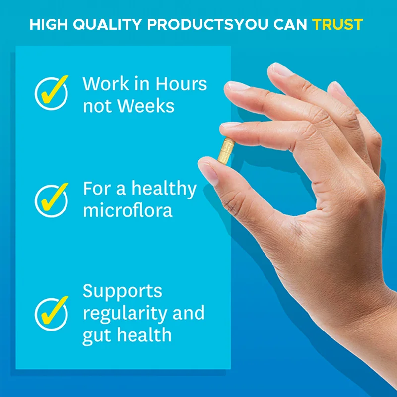 Supplier Support Digestive Health Probiotics Blend Enzyme Powder Bloating Relief Gut Health Slimming Digestive Enzymes Capsules