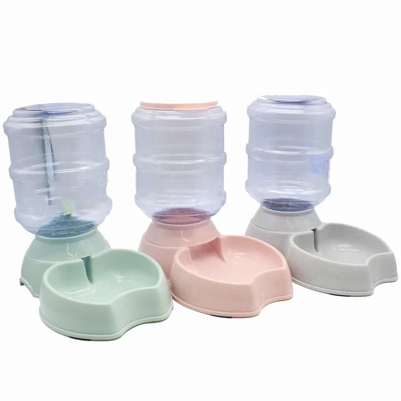 Optional Color Pet Water Food Dispenser Dog Drinking Feeder Durable Safety with Customized Logo