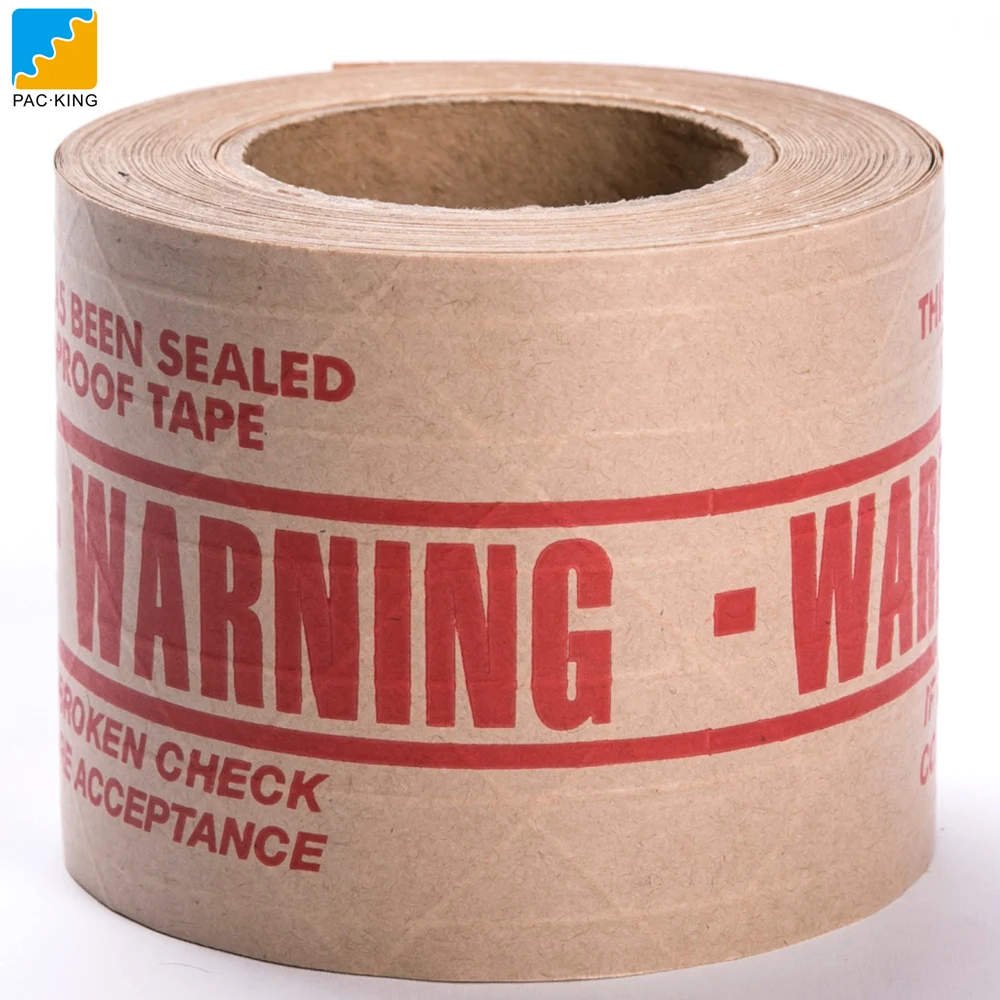 Brown Color Kraft Paper Gummed Tape For Packaging