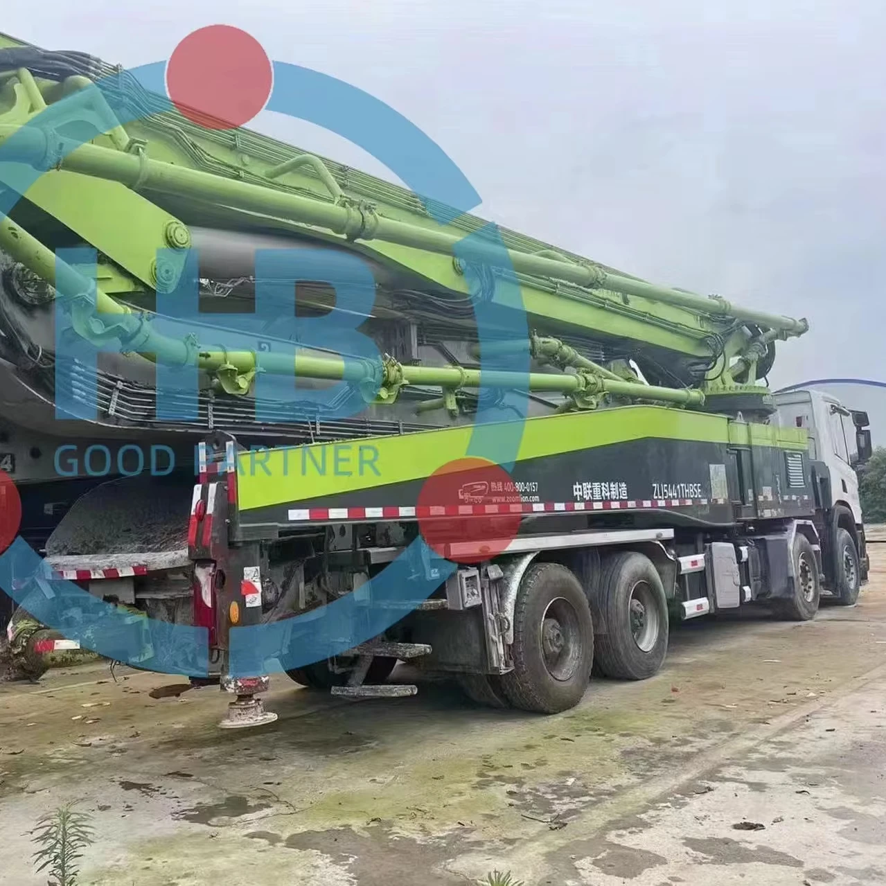 zoomlion used truck mounted concrete pump price Second Hand Pump Truck