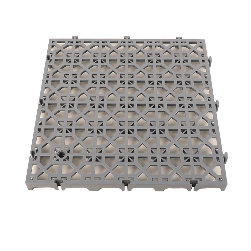 Car wash shop grille panel without digging groove 4S shop wear-resistant PVC thickened drainage plastic splicing board
