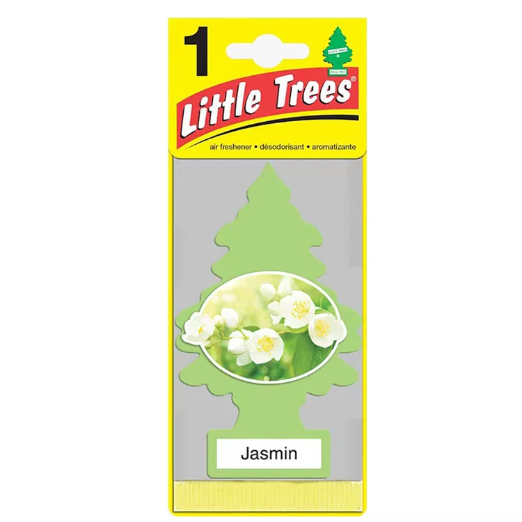 Hanging Different Paper Ice Fragrance Vent Home Little Tree Black Accessories Home Custom Scent Perfume Car Air Freshener