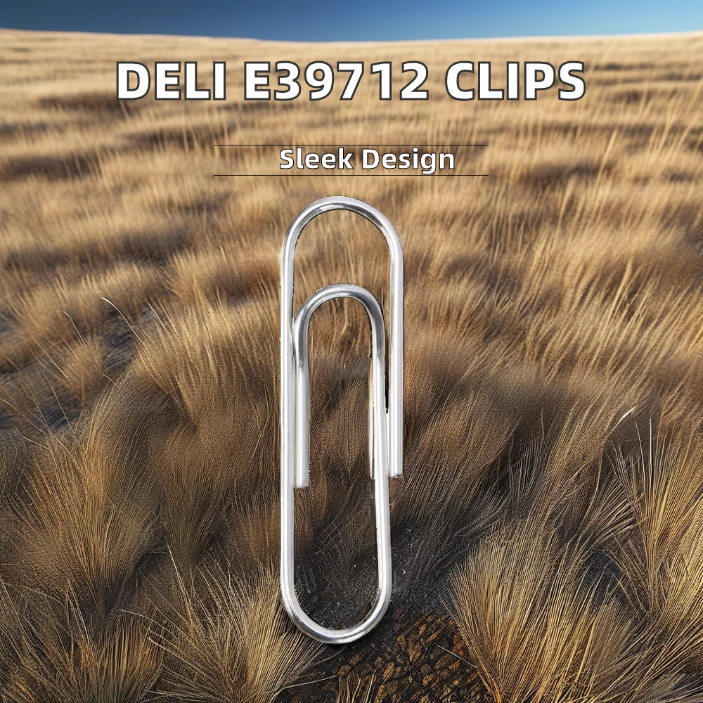 Deli E39712 высококачественные небольшие скрепки из металла и полипропилена многоцелевые для канцелярских принадлежностей офиса обучения