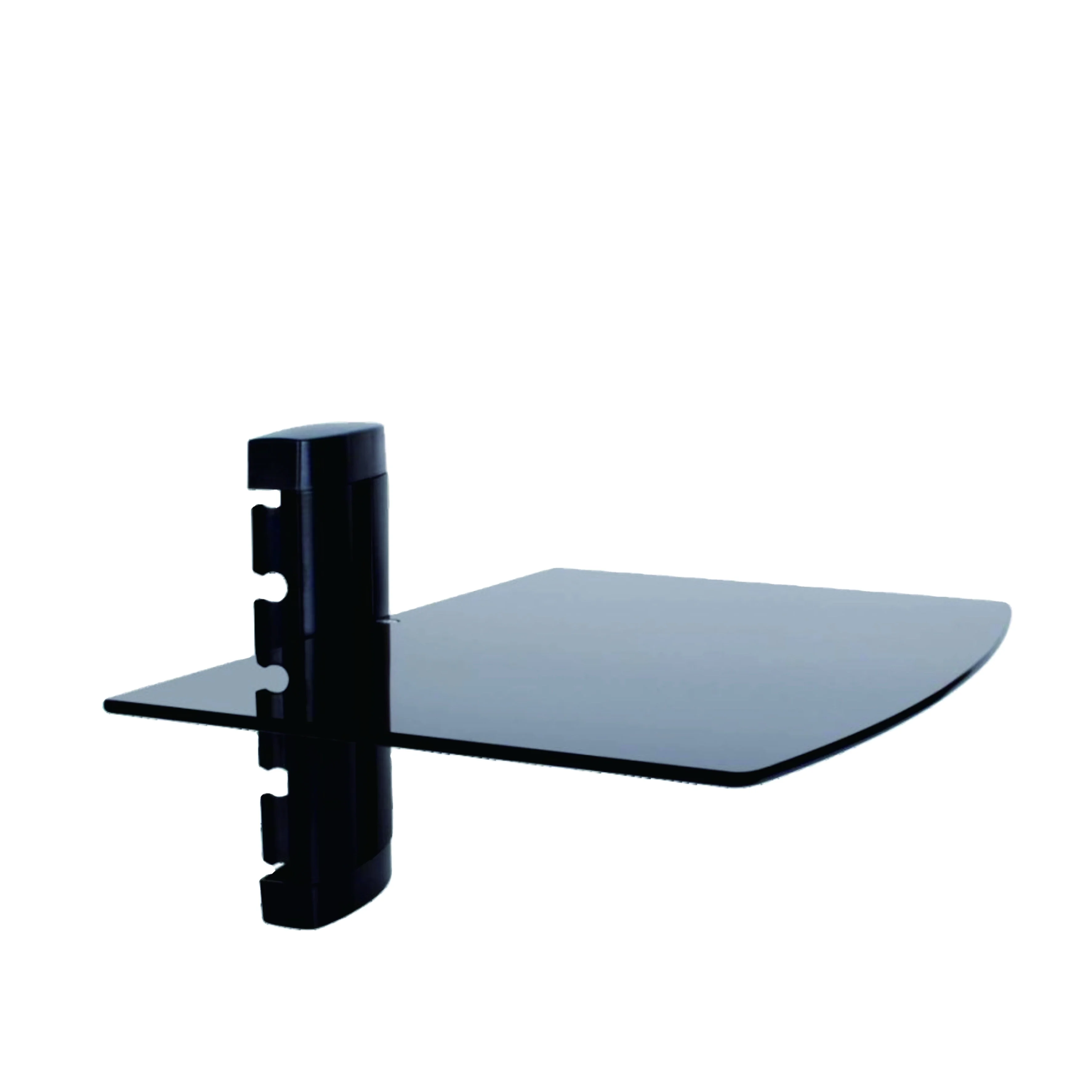 New Arrival Professional single Glass stand wall mount shelf tv