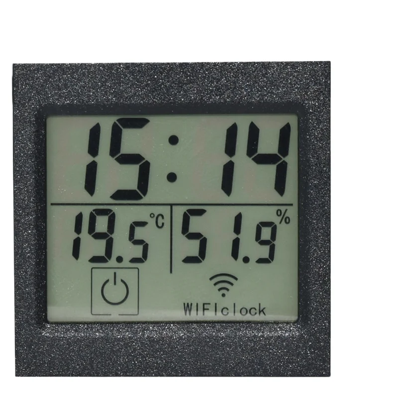 New arrival NEPCI 100-240VAC temperature humidity timer led display XJY-QB-72 digital WIFI clock calculagraph module 45x45mm
