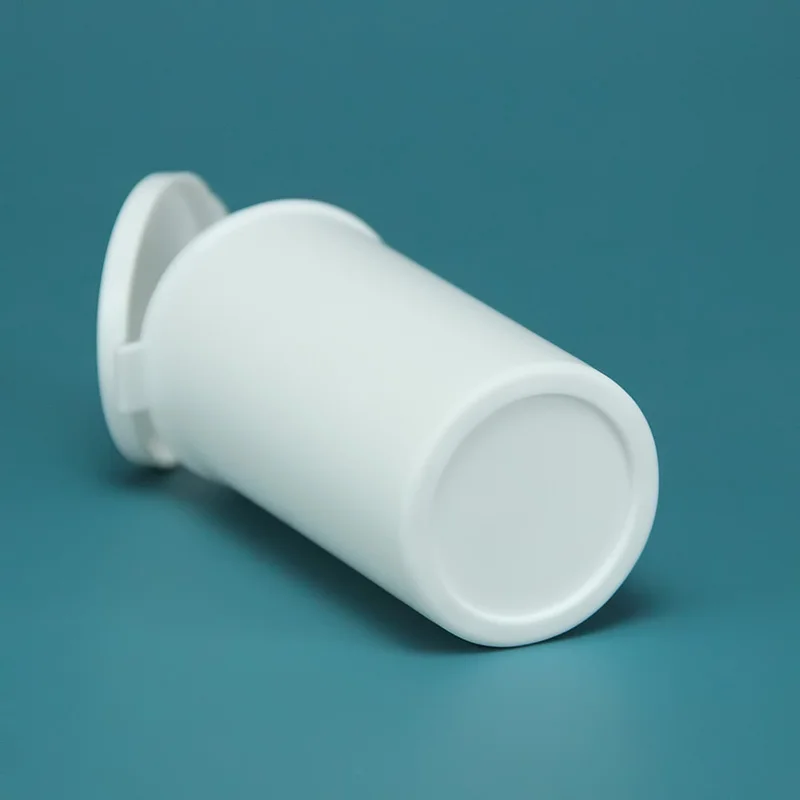 PET Plastic Empty 200ml Pop Top Vials Smell Proof Candy Effervescent Tablet Packaging Child Resistant Pop Top Tube For Medical