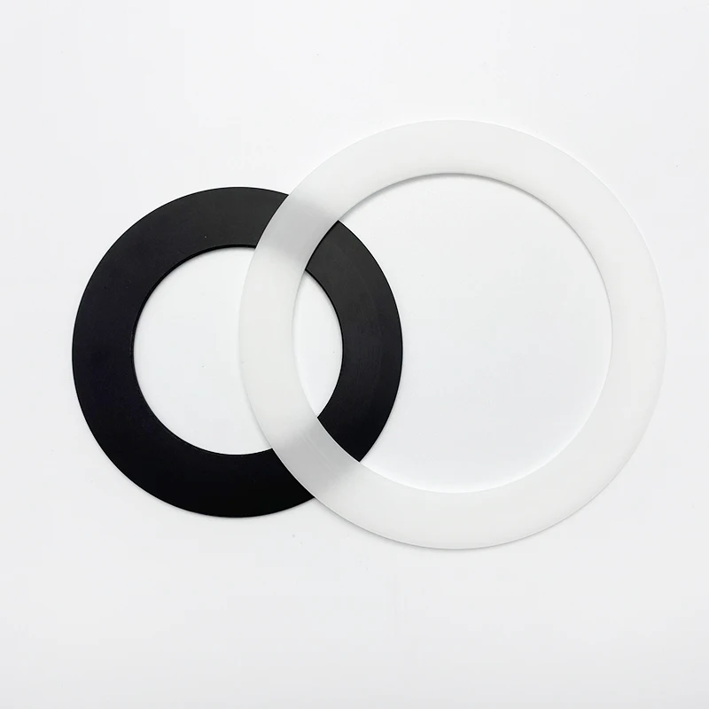 Регулируемая белая черная пластиковая шайба, нейлоновое уплотнительное кольцо, жесткая прокладка POM высокой прочности для промышленного оборудования