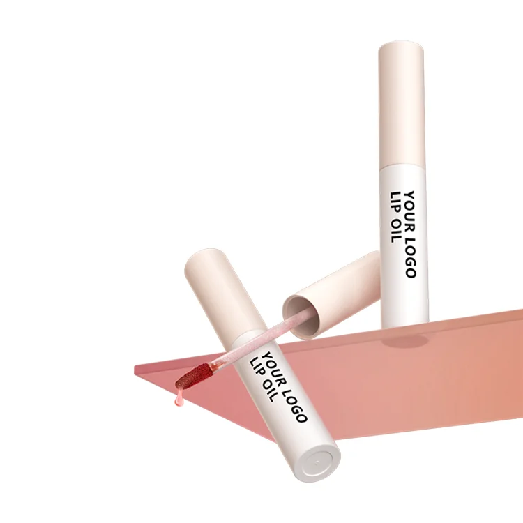 Private Label Natural Vegan Lip Stick wholesale custom glossy lip balm liquid lipstick smooth beauty lip gloss stick for women