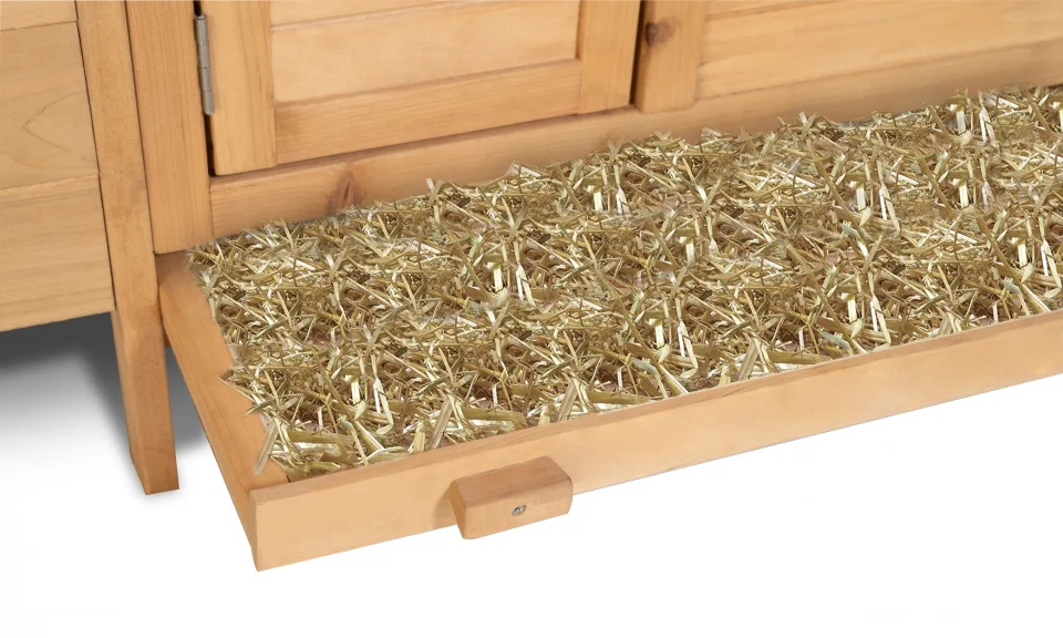 XPT007 Wooden Pet Cages Chicken Coop NATURAL color for outdoor farm house chicken run