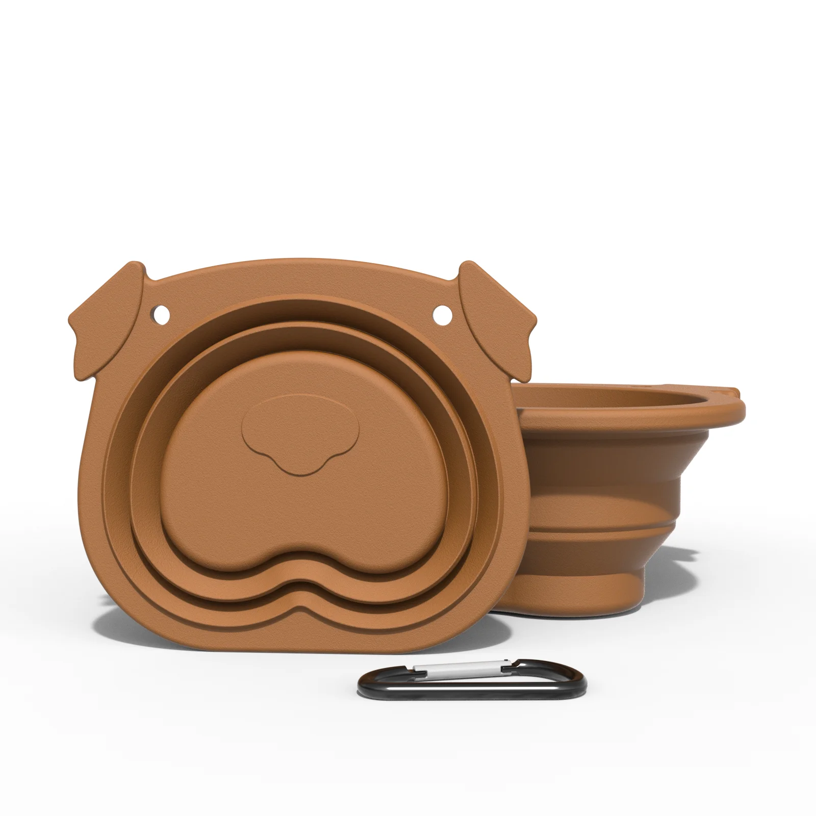 News Extra Large Collapsible Silicone Dog Puppy Bowls Holder With Bpa-free