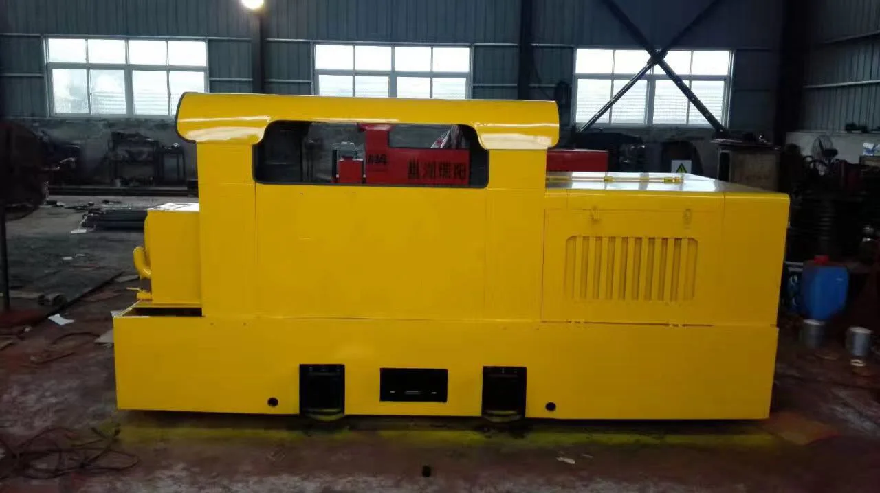 10t Anti-explosion Underground Mining diesel Locomotive