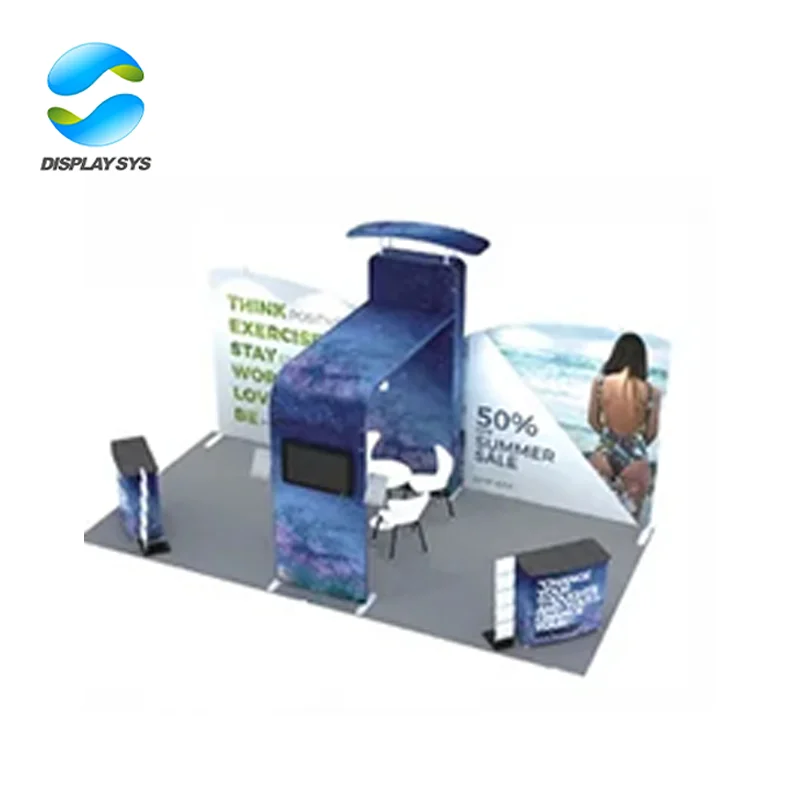 high performance aluminum modular exhibition booth stand 5 x 6 mtr