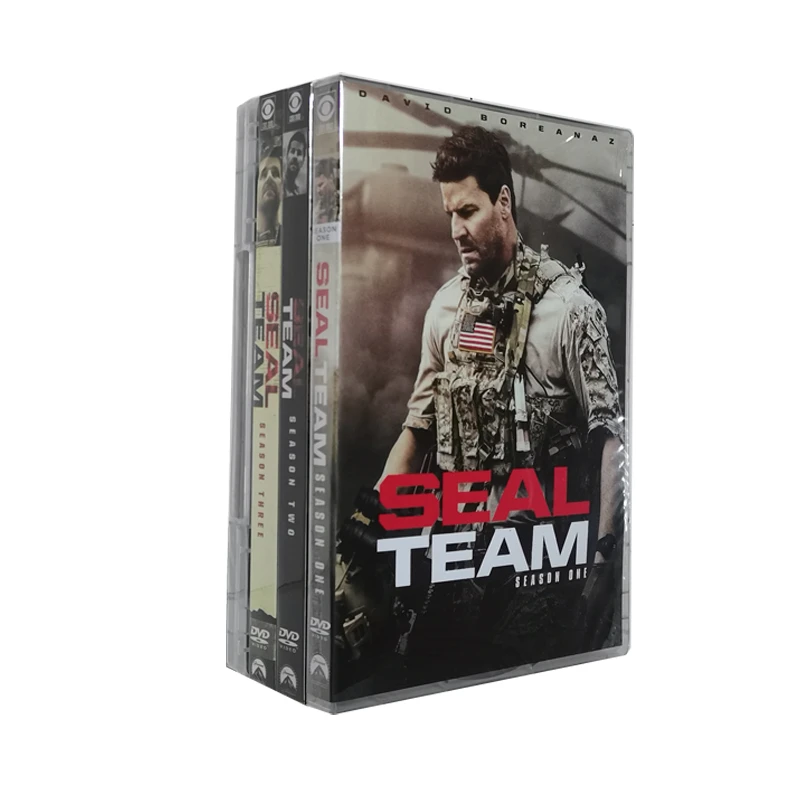 SEAL TEAM, сезон 1-6, полная серия, 27 дисков, оптовая продажа с фабрики, DVD фильмы, сериалы, мультфильмы, Регион 1, DVD, бесплатная доставка