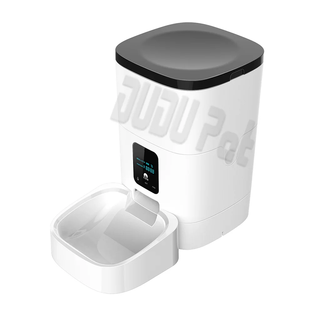 Automatic Pet Feeder Wifi Remote Control Cat Dog Food Dispenser 4L Smart Feeder 1-10 copies at a time Cat Dog Food Feeding