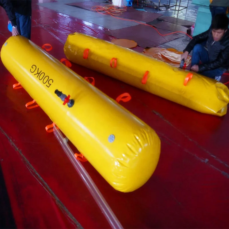 Lifeboat Overload  Inspection Water Bag 1000L Load Test  Water Bags