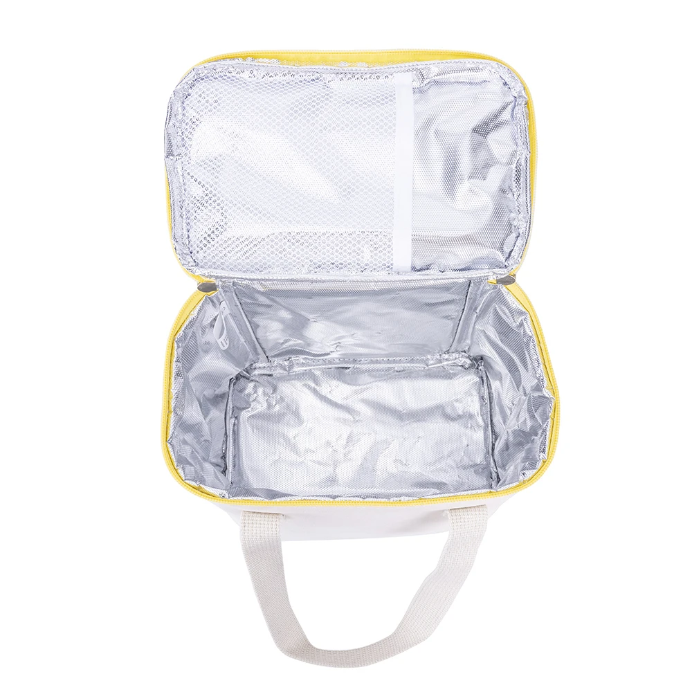 OEM Insulated Ice Bag Custom Logo Breastmilk Cool Pack Aluminum Foil Material Leakproof Insulated Lunch Cooler Bags