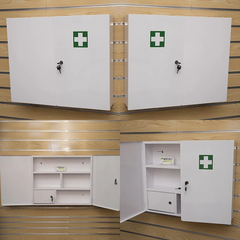 
medical box bathroom cabinet medical home first aid kit medical cabinet metal steel medicine storage 