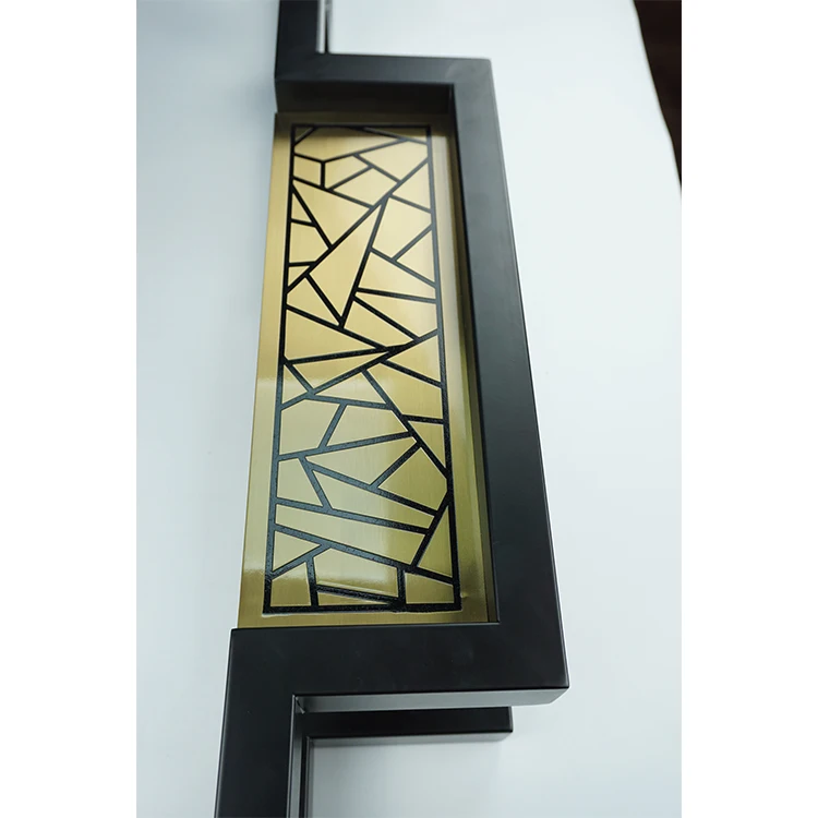 Vintage Antique Long Gold Door