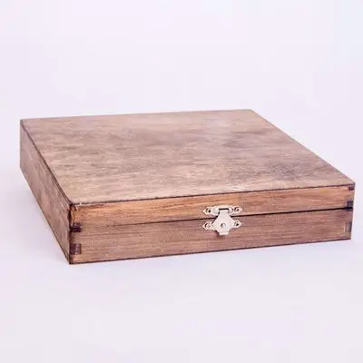 Custom Rustic Wood Cigar Box Personalized Gifts For