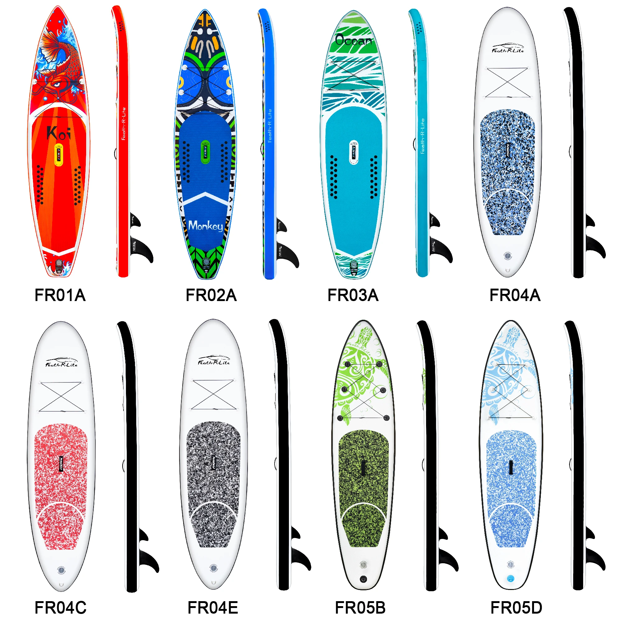 FUNWATER Dropshipping OEM sup board 11.6 wake board wakesurf supboard iboard stand up paddle board wakeboard