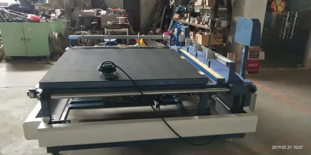 
Hot sell semi-automatic double-bridge interchange precision cutting machine glass semi-automatic cutting machine 
