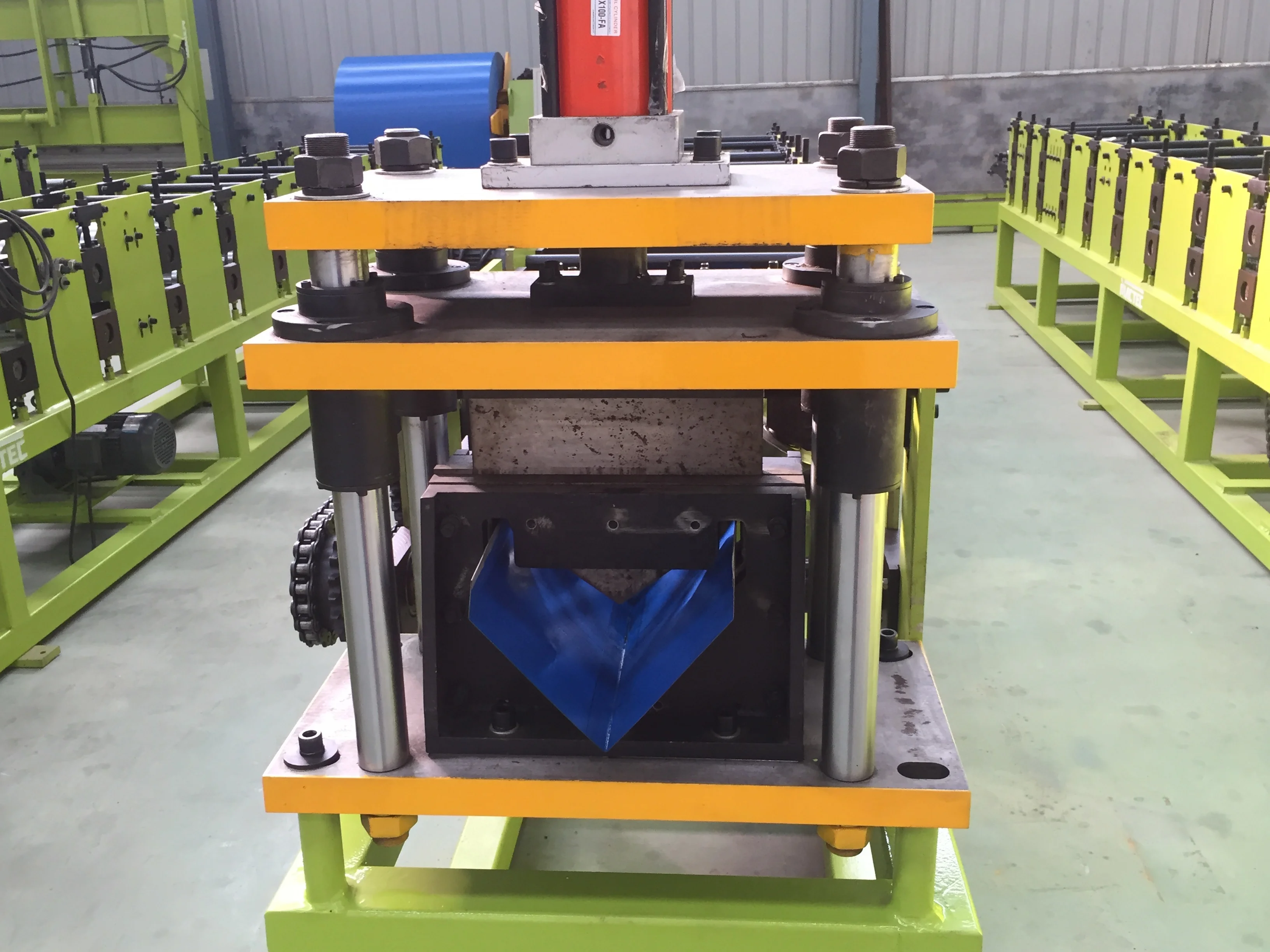 Corner bead V L shape steel channel angle roll forming machinery