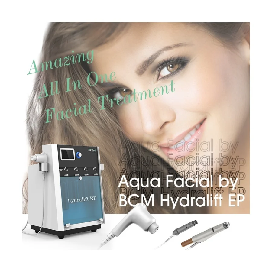 BCM Hydralift EP Hydro  Facial Blackhead Remover Vacuum Lymphatic Drainage Machine Face Slimming Machine