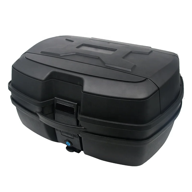 
Side Box Motorcycle Scooter Top Case Motorcycle 45L Red plastic Moto back Trunk by china Factory 