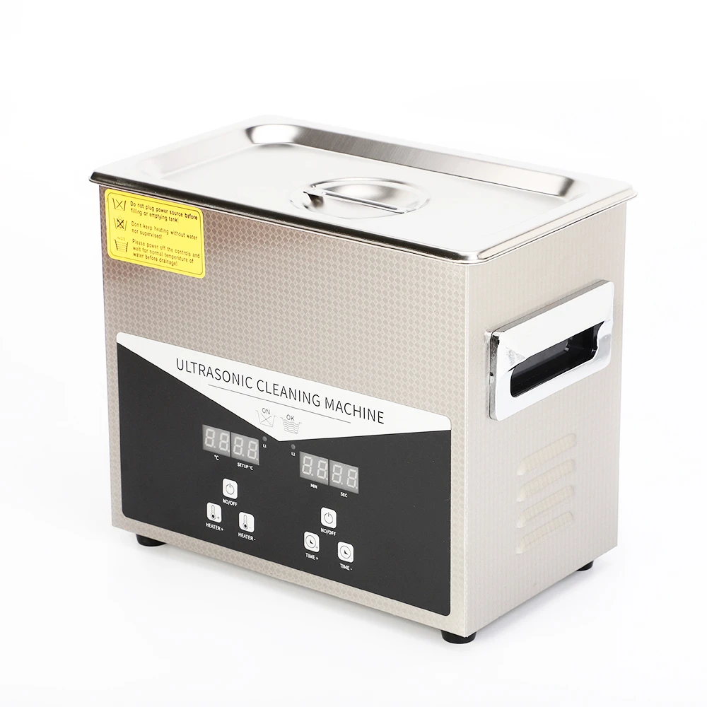 Мощный Ультразвуковой очиститель с цифровым таймером и резервуарами из нержавеющей стали
