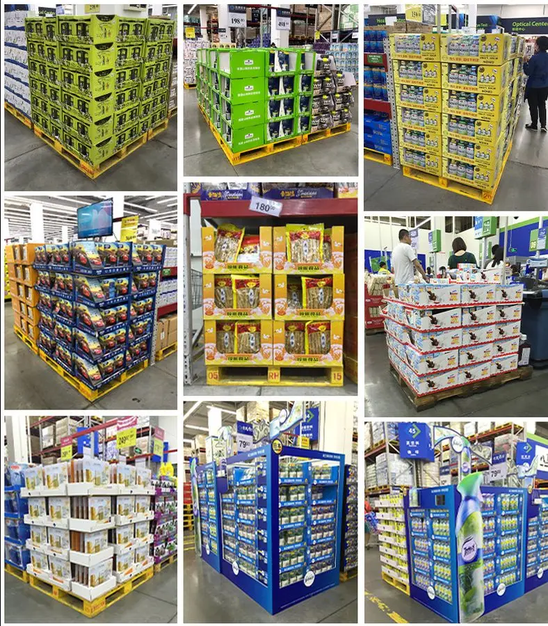 Customized Size Printing Freely Stack Cardboard Carton Boxes Stacking Storage Paper Box With Lids For Fruit