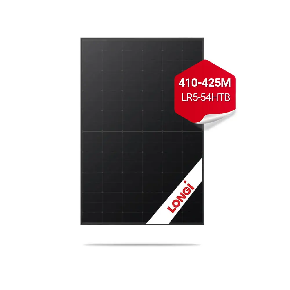 Солнечные панели longi solar full black Explorer Hi-MO 6 LR5-54HTB 410-425M все черные солнечные 410W 415W 420W