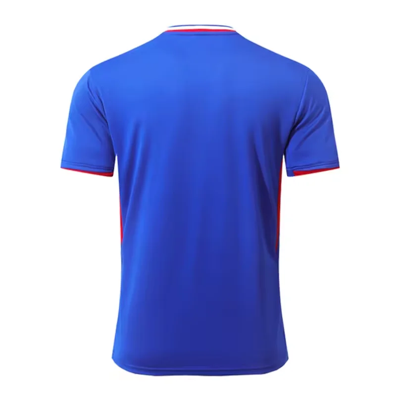Wholesale Top 2024-2025 Euro Football Shirt French Soccer Jersey MBAPPE # 10 GRIEZMANN # 7 Adult Men Kids Football Jersey
