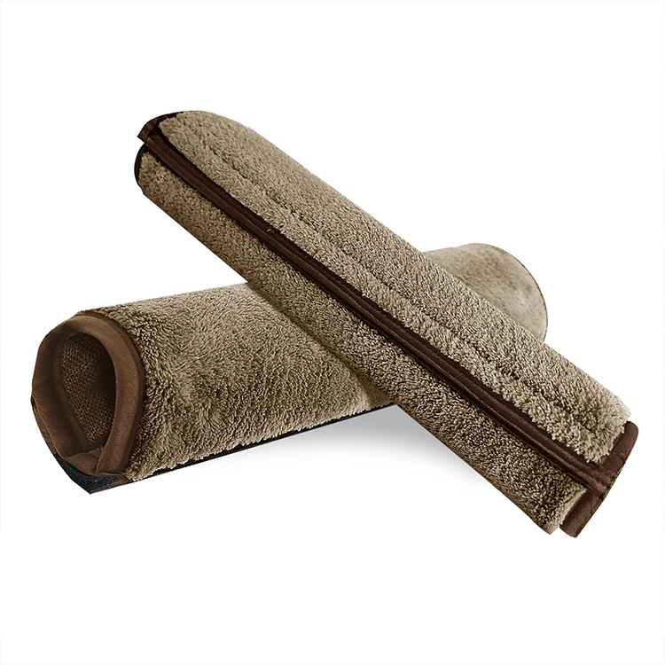 Velvet Office Chair Armrest Pads, Adjustable  Ergonomic Chair Arm Rest Covers, Removable Elbows Support