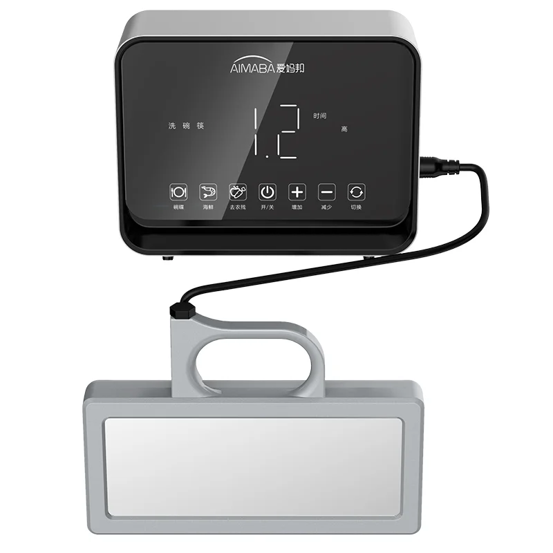 customized logo packaging color Installation-free portable 400W ultrasonic dishwasher cleaner machine for household