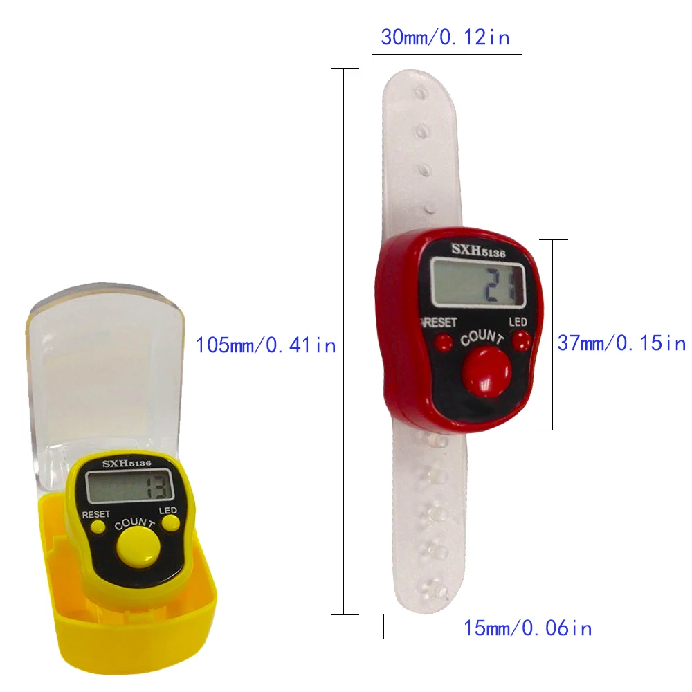muslim digital prayer counter tasbeeh finger geiger counter