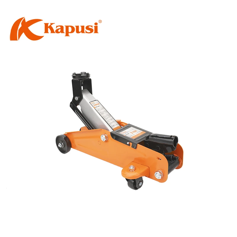 KAPUSI K-0017 2 Ton Hydraulic Floor Trolley Car Jack Mark Scissor Jack with Net Weight 8.5KGS