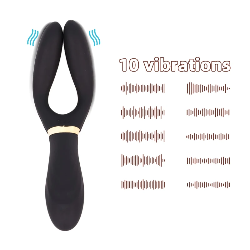 Multifunctional massage vibrator masturbator adult products couple bedroom flirting electric vibrator massage stick sex toy