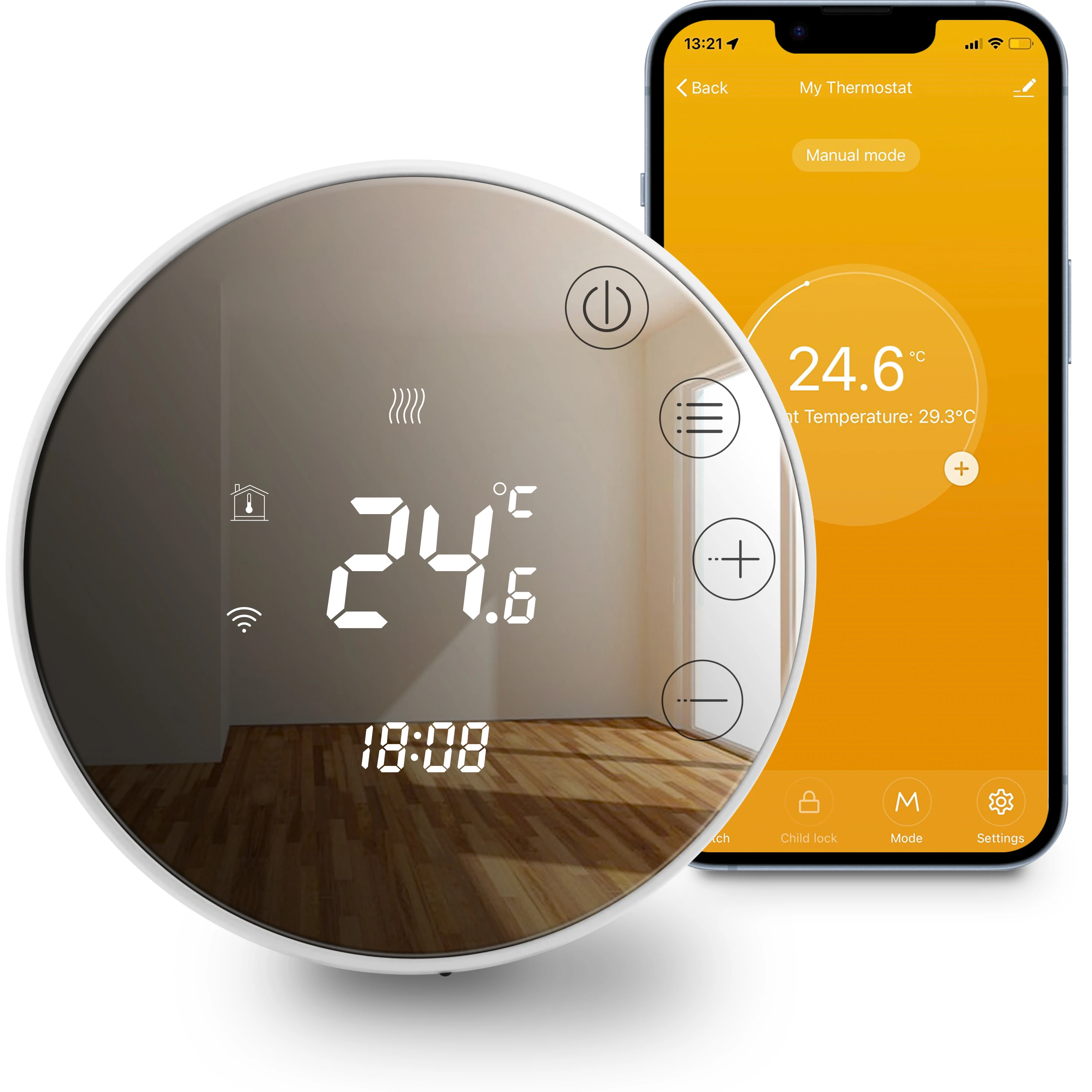 3A система отопления горячей воды google home Голосовое управление wifi газовый котел термостат