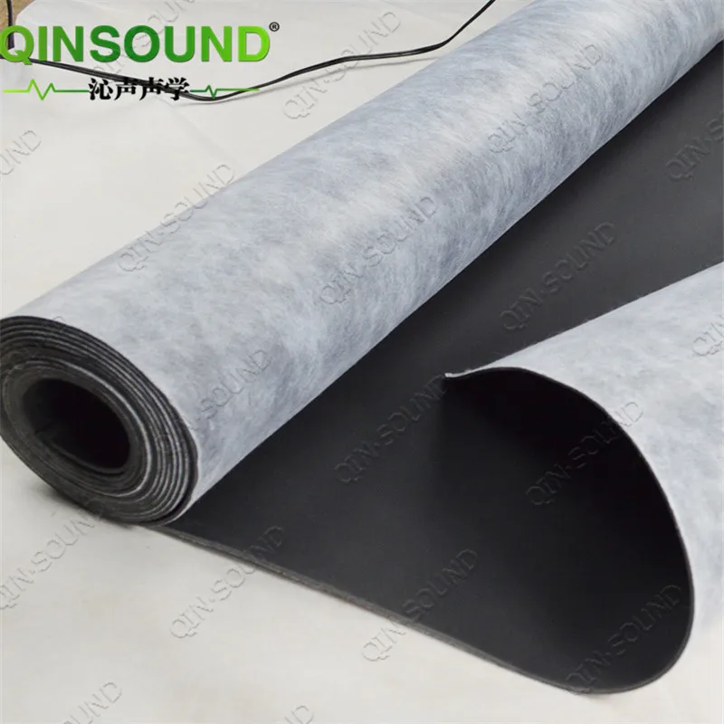 Wall Decoration Sound Insulation Felt Mass Loaded Vinyl Barrier Acoustic Material Damping Deadening