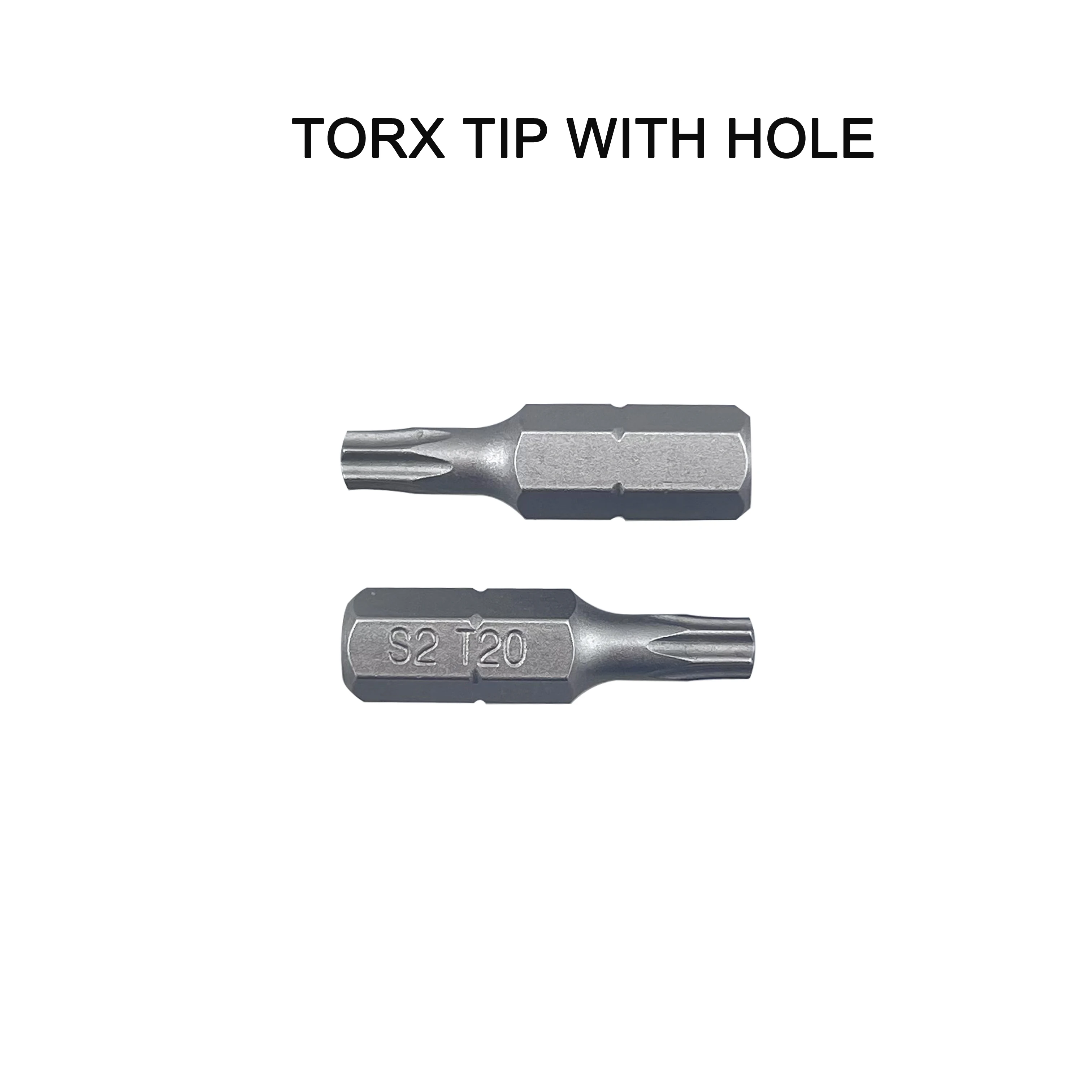 Impact insert Screw Drill bit S2 Torx T20 Strong Magnetic Hexagon Shank Screwdriver Bit T20X25