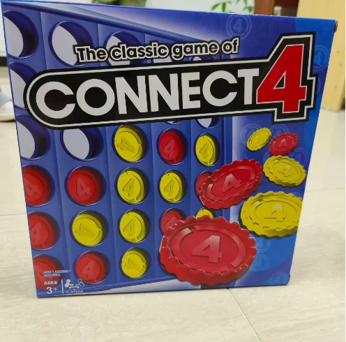 4 Classic Grid 4 in a Row Game Strategy Board Games for Kids 2 Player .for Family and Kids