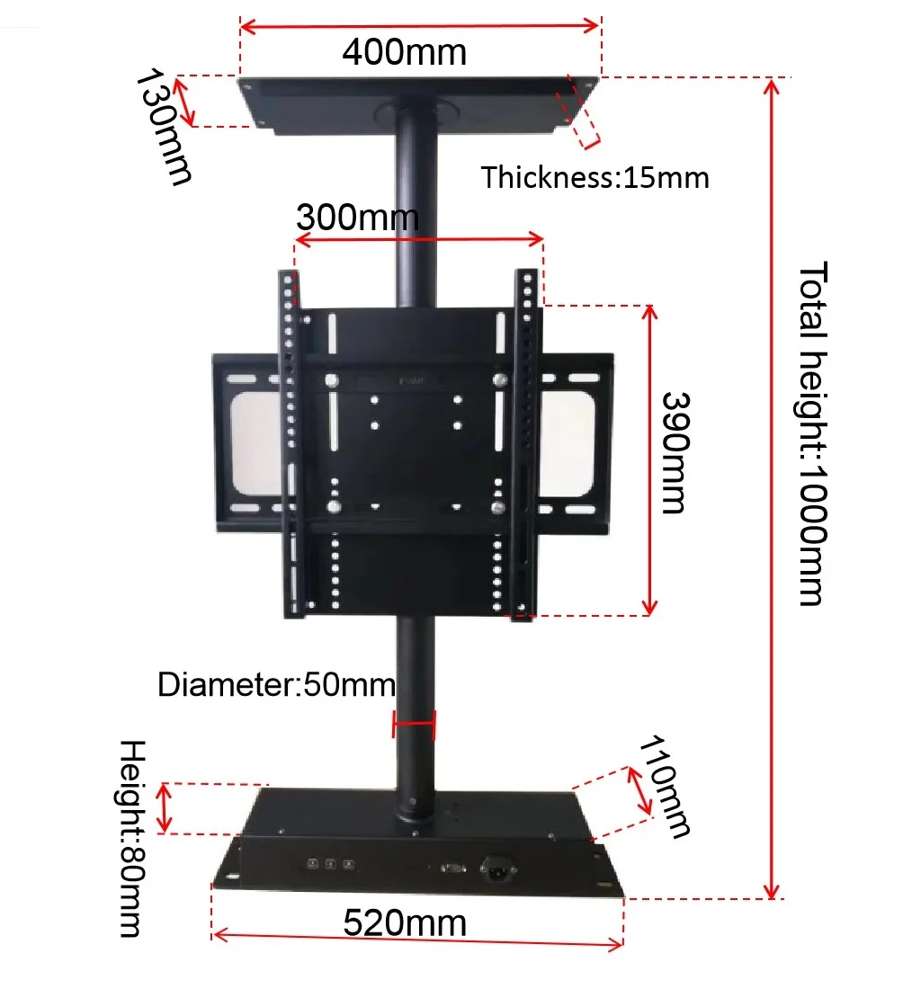 Living room modern tv stand cabinet design rotating tv stand 180 360 degree bracket motorized tv wall mount