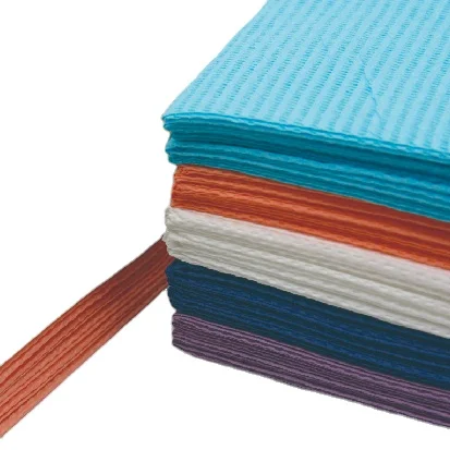 Manufacturer Composable 3 layer Medical Disposable Dental Bibs