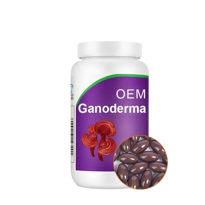Natural Ganoderma Lucidum Extract Capsules,Softgels,Pills,Tablets wall-breaking healthcare supplement herbal