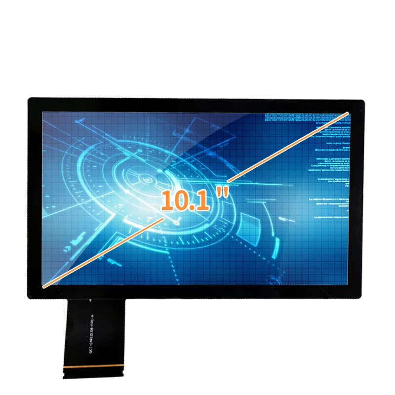 Custom Made 10.1inch Waterproof Usb Capacitive Touch Screen For Canon 5550i Copying Machine