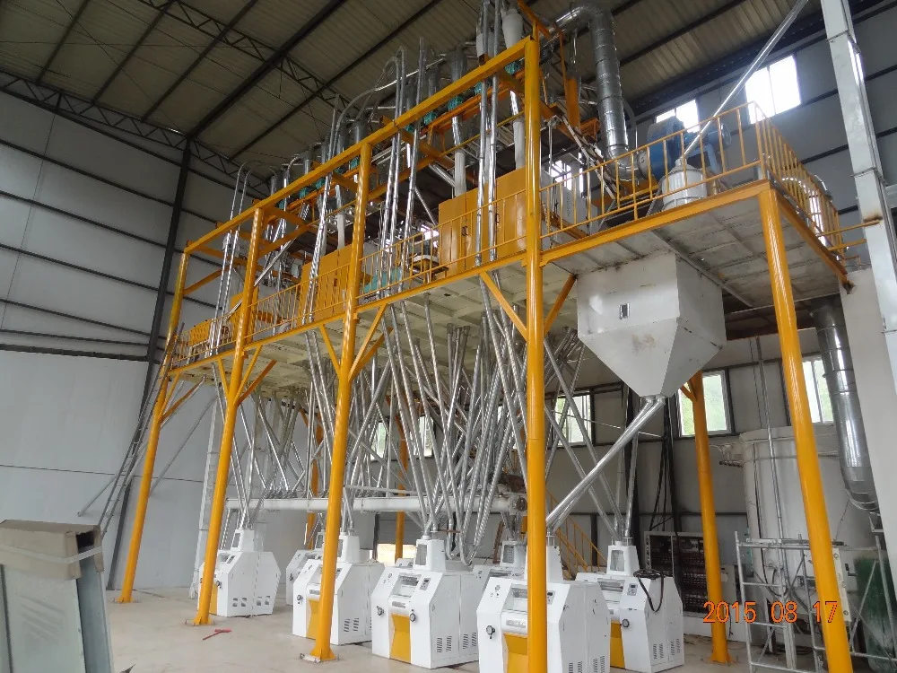 120TPD wheat Milling Equipment Wheat Flour Milling Machine, Wheat Flour Milling Machine with Price