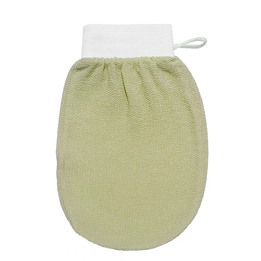 Popular Hot Sale 150D Single Viscose Exfoliating Bath Glove Adult Baby Bath Brushes Sponges